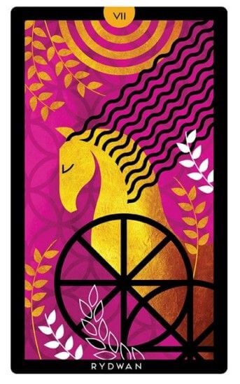 tarot miesięczny, kwiecień, rydwan