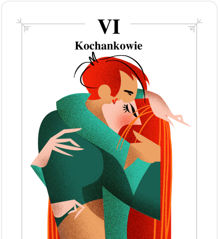 tarot tygodniowy, kochankowie