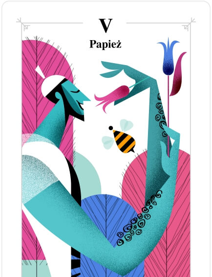 tarot tygodniowy, papież