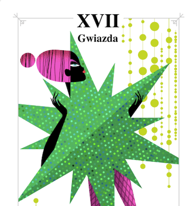 tarot, karty tarota, gwiazda